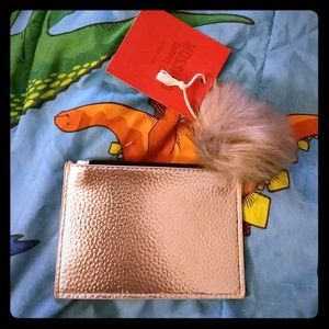 Silver Reflective Skinny ID or Credit Card Holder